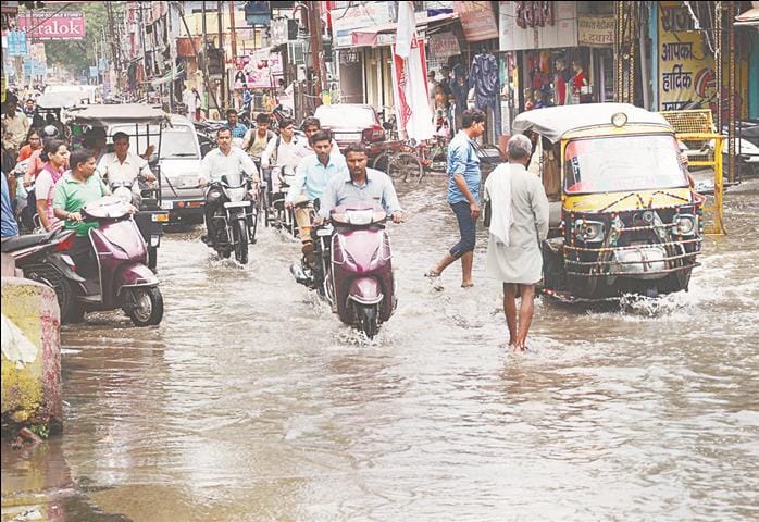 The city is not ready to face monsoon