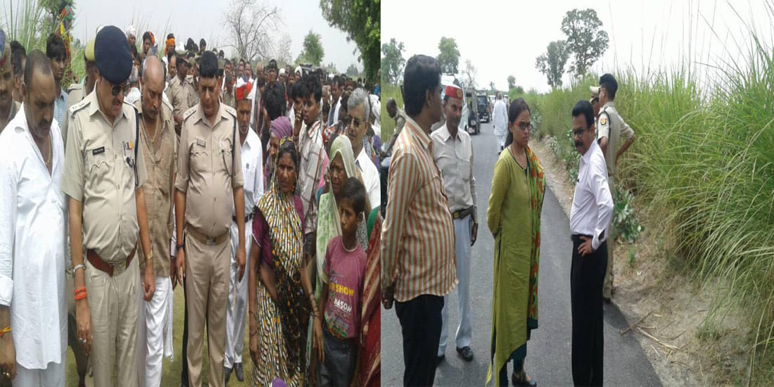 four people died under the tractor trolley at kanpur 