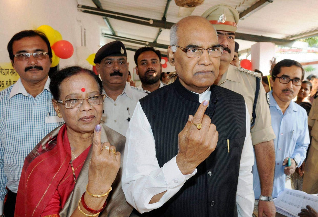 NDA's presidential candidate Ram Nath Kovind's wife is an ordinary houswife
