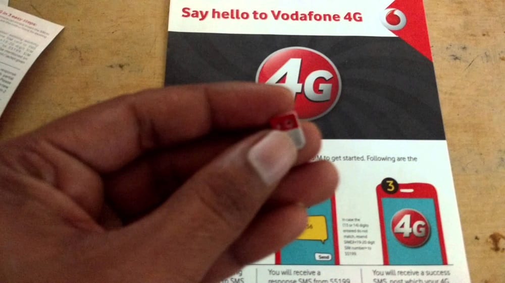 Vodafone India offers free 4GB Data on Upgradation to 4G SIM through Meru, Mega and Easy Cabs