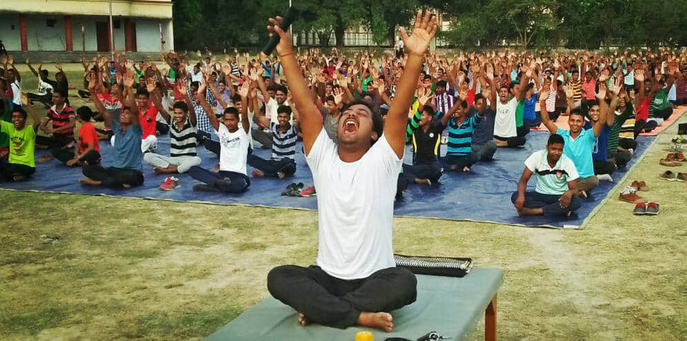 world yoga day in prime minister constiyuency