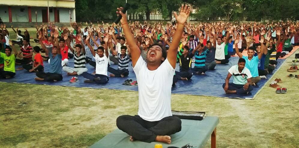 world yoga day in prime minister constiyuency