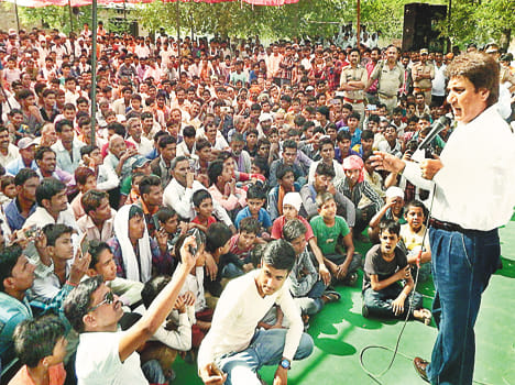 Rajbhabar asked the farmers, what empty stomach yoga could be possible