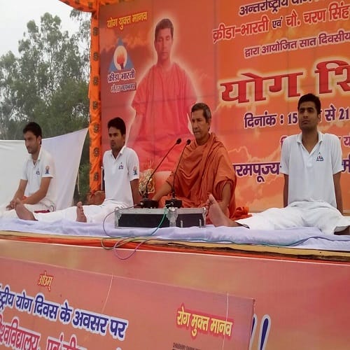 International yoga day: see photos of yoga in every city of West UP