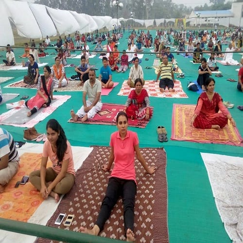 International yoga day: see photos of yoga in every city of West UP