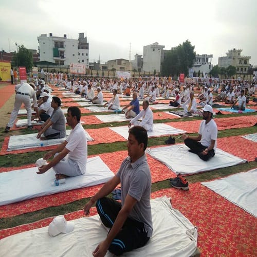 International yoga day: see photos of yoga in every city of West UP