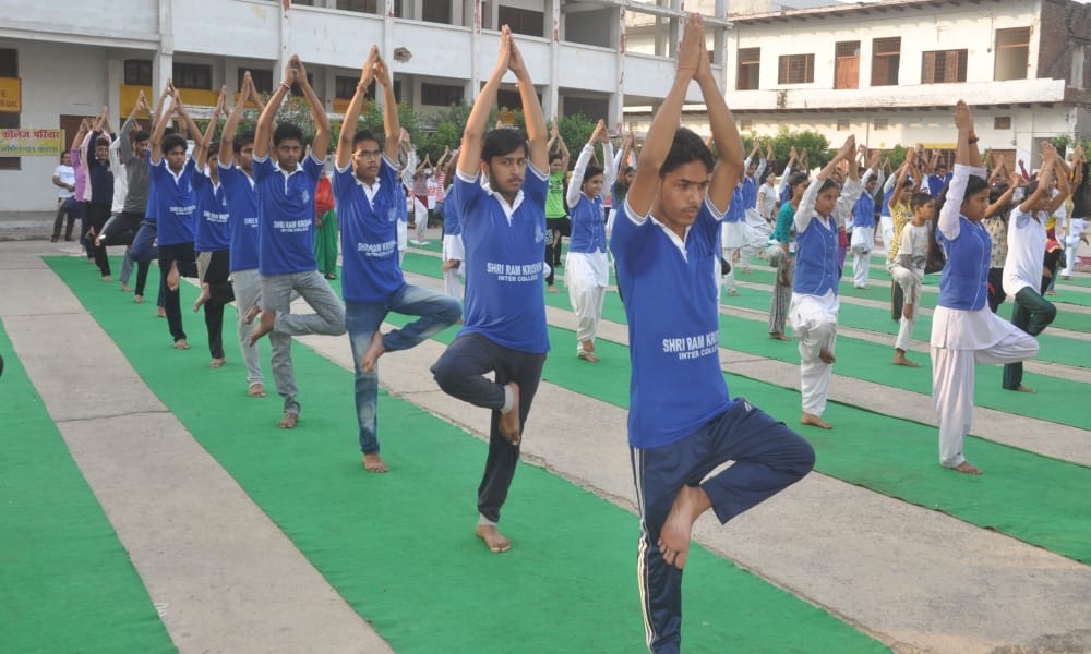 amar ujala yogshala organised in agra