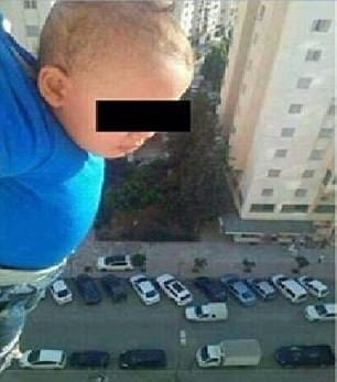 Father in Algeria hangs son from 15th floor of the building for facebook likes 