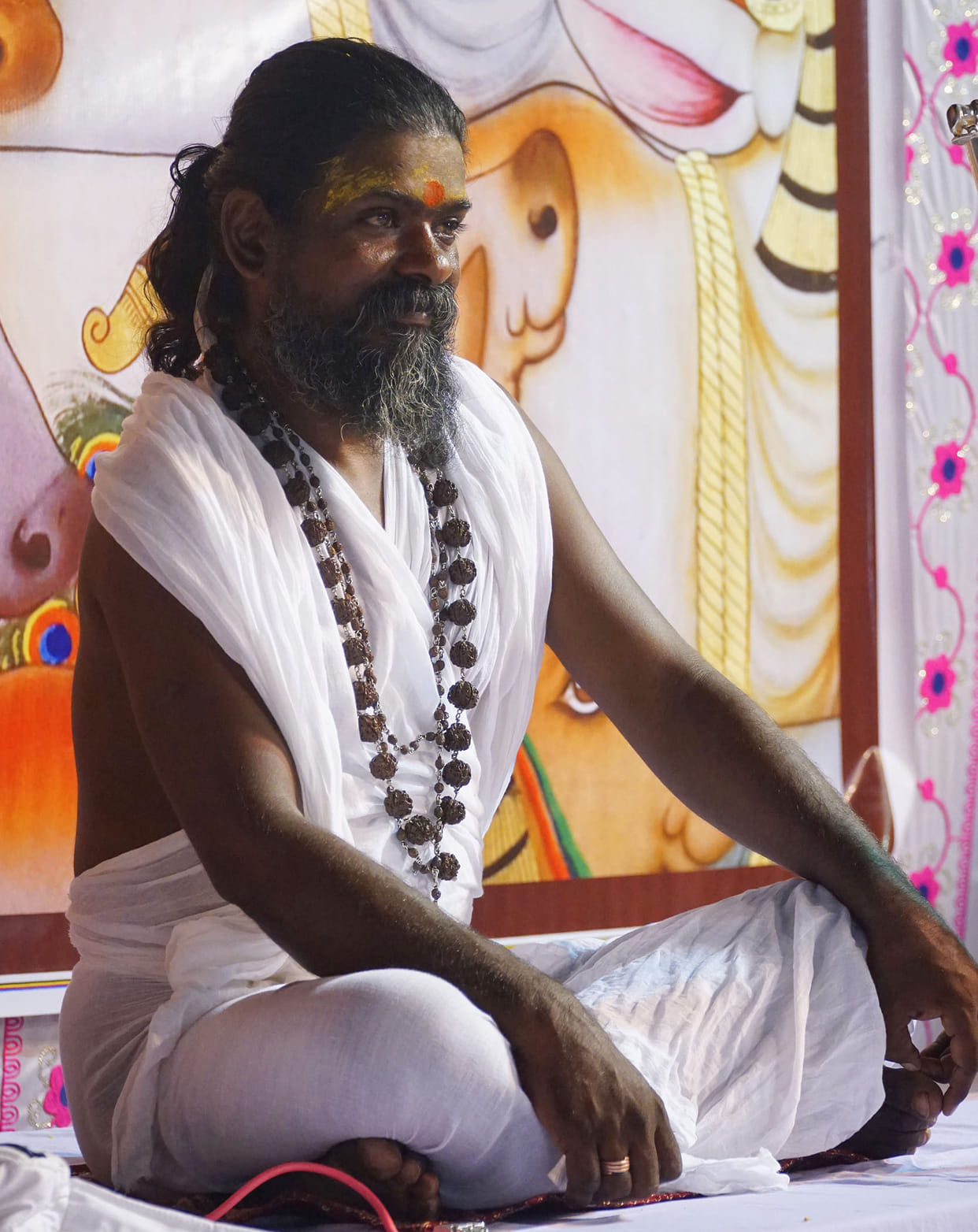 hindu saint makes controversial remark while giving pravachan 