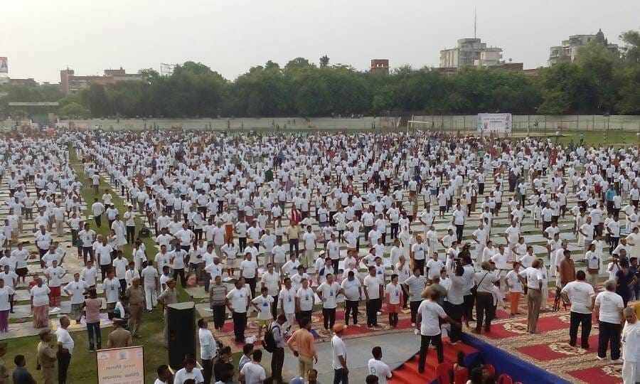 Chandauli for boy will be participate in Yoga Olympiad 2018
