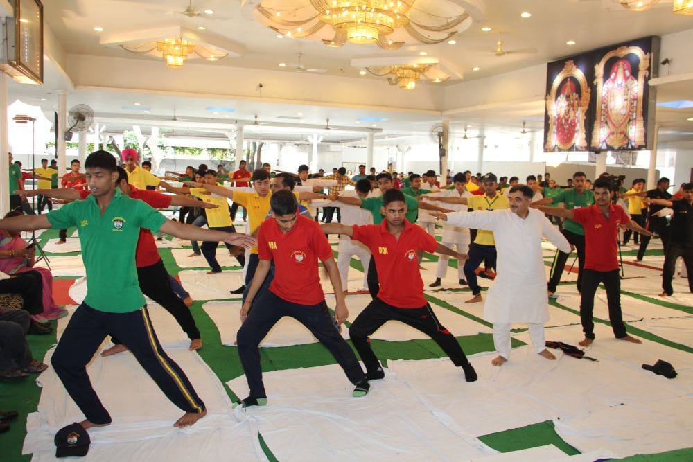 When India enriched the yoga to the whole world, United Nations also recognized the power of yoga