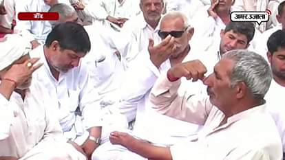 FARMERS PROTEST AGAINST GOVERNMENT WITH YOGA IN JIND