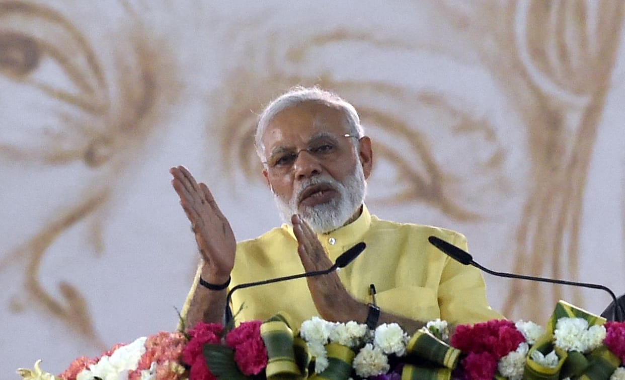  Narendra modi lucknow visit for yoga day.