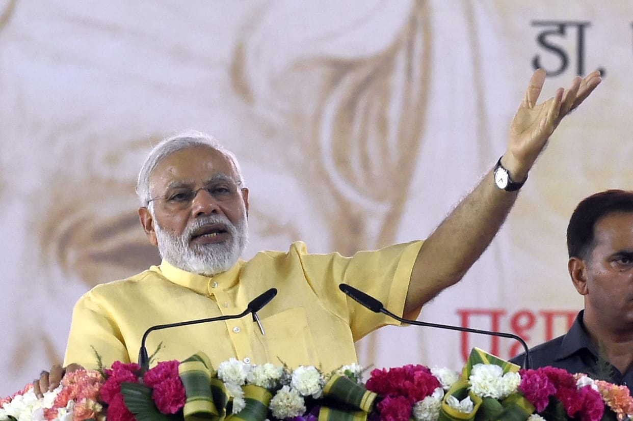 PM Narendra Modi led NDA nears majority in Rajya Sabha