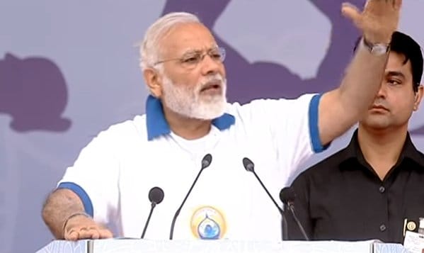 yoga should be issensial like salt in life says, pm narendra modi