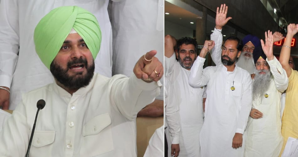 Punjab assembly session, Akali dal walkout, Navjot singh sidhu
