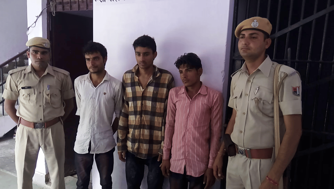 three bike chor arrested by alwar police