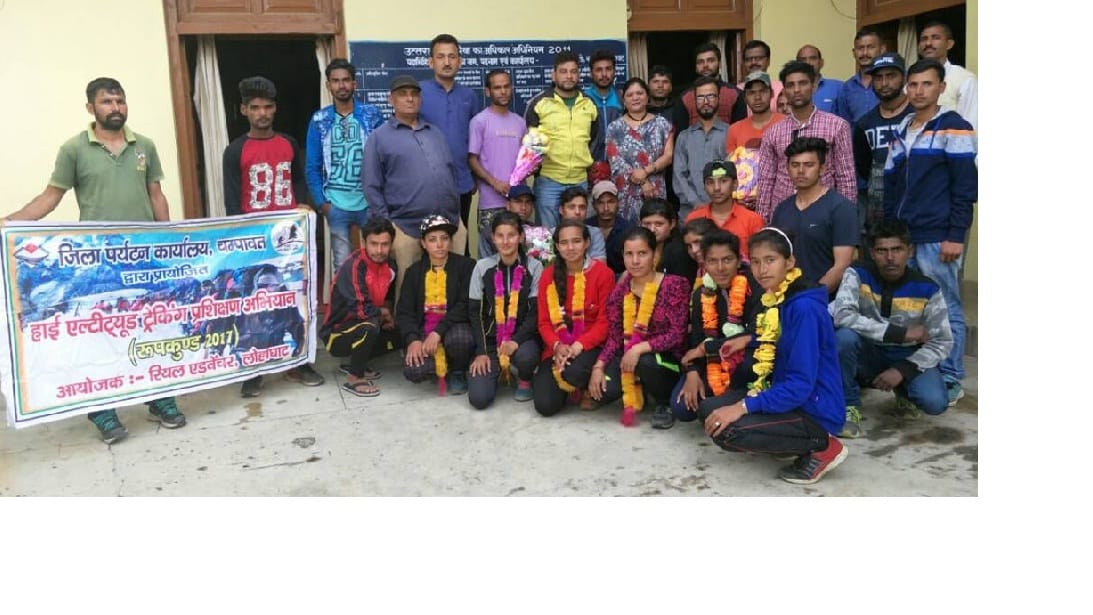 Fulfilling the journey of Roop Kund with inaccessible routes, the Returned Team