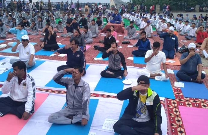 International Yoda Day Celebration at Himachal.