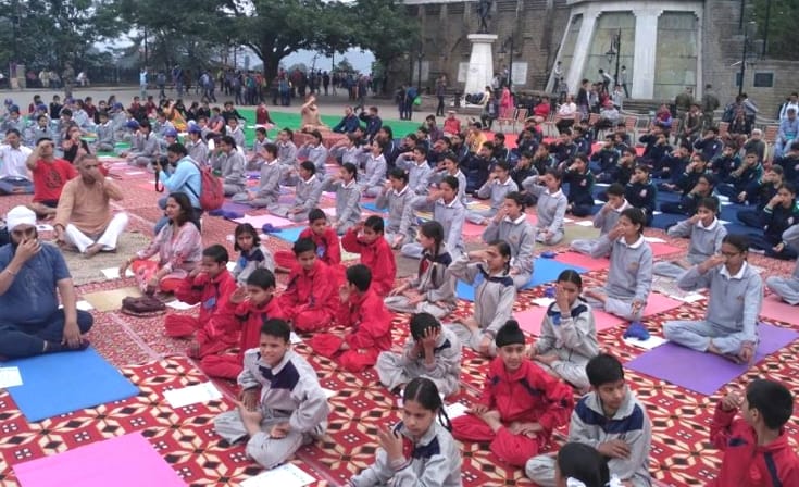 International Yoda Day Celebration at Himachal.