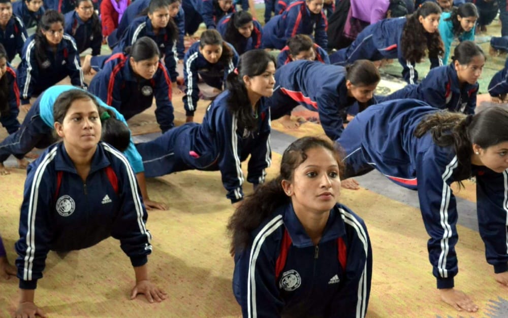 international yoga day itbp jawan did yoga