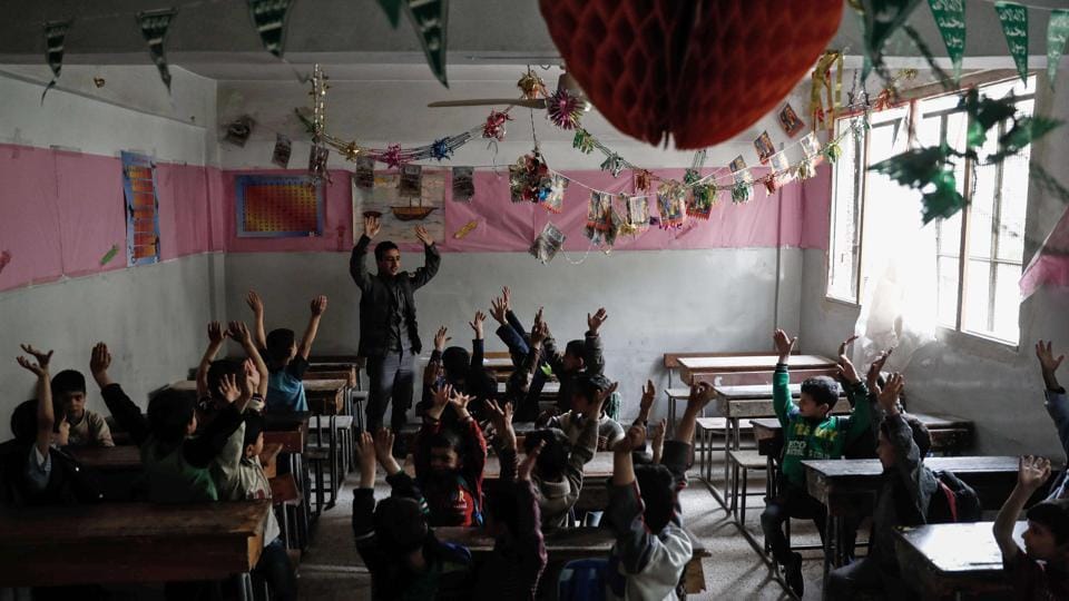 Syrian civil war has a bad effect on children, See photos