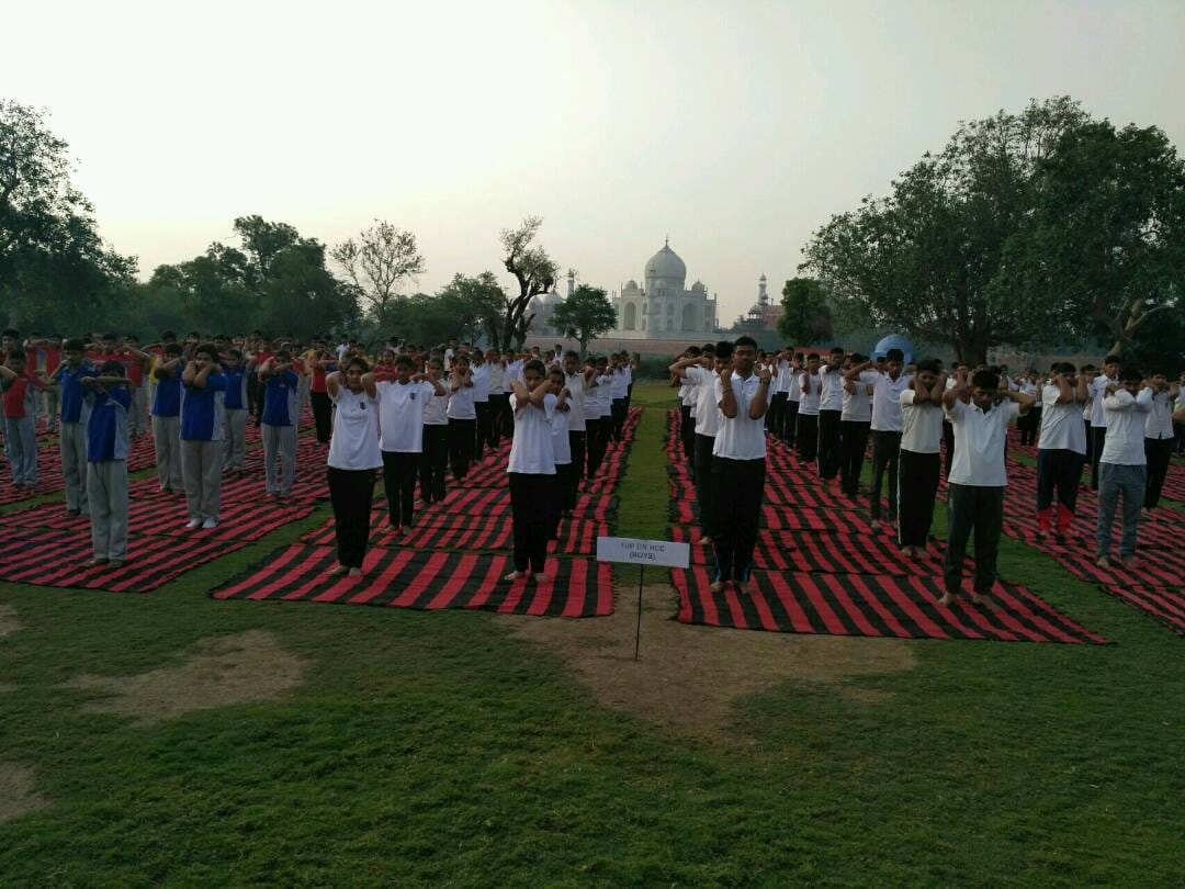 yoga day celebration in mathura agra firozabad mainpuri and etah