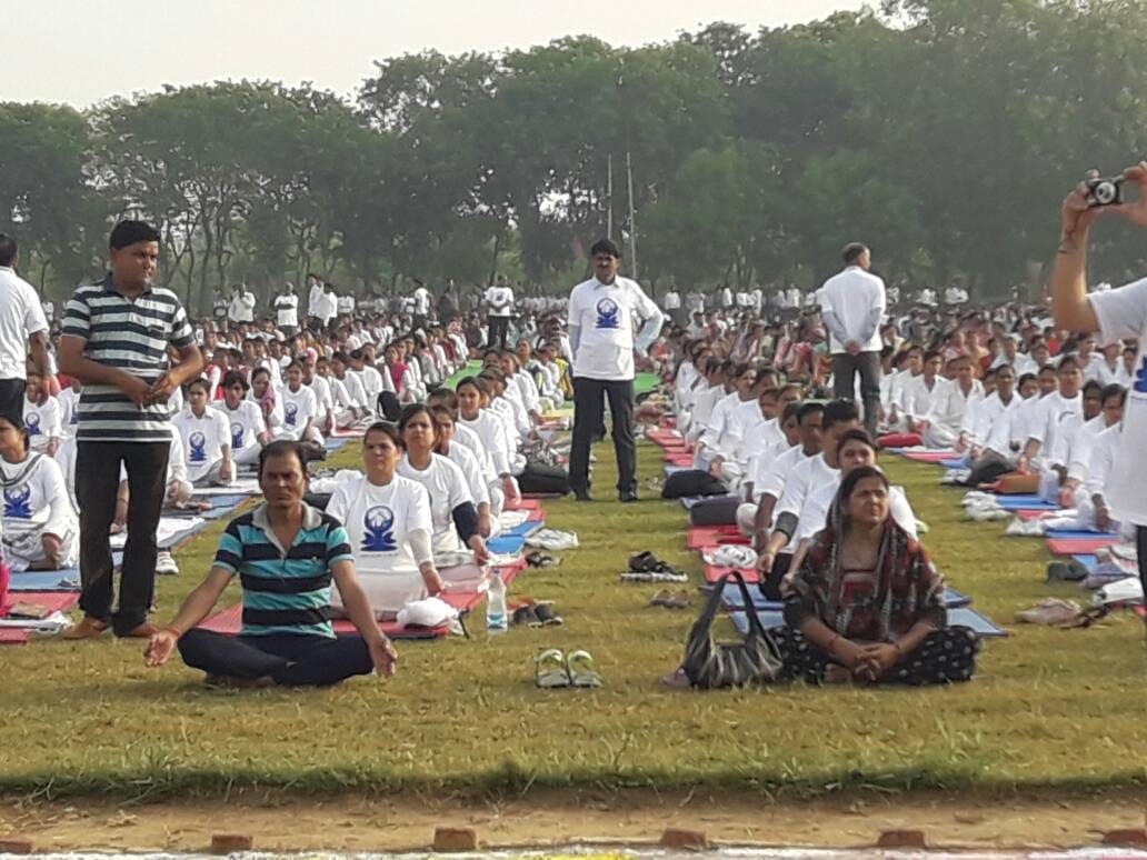 yoga day celebration in mathura agra firozabad mainpuri and etah