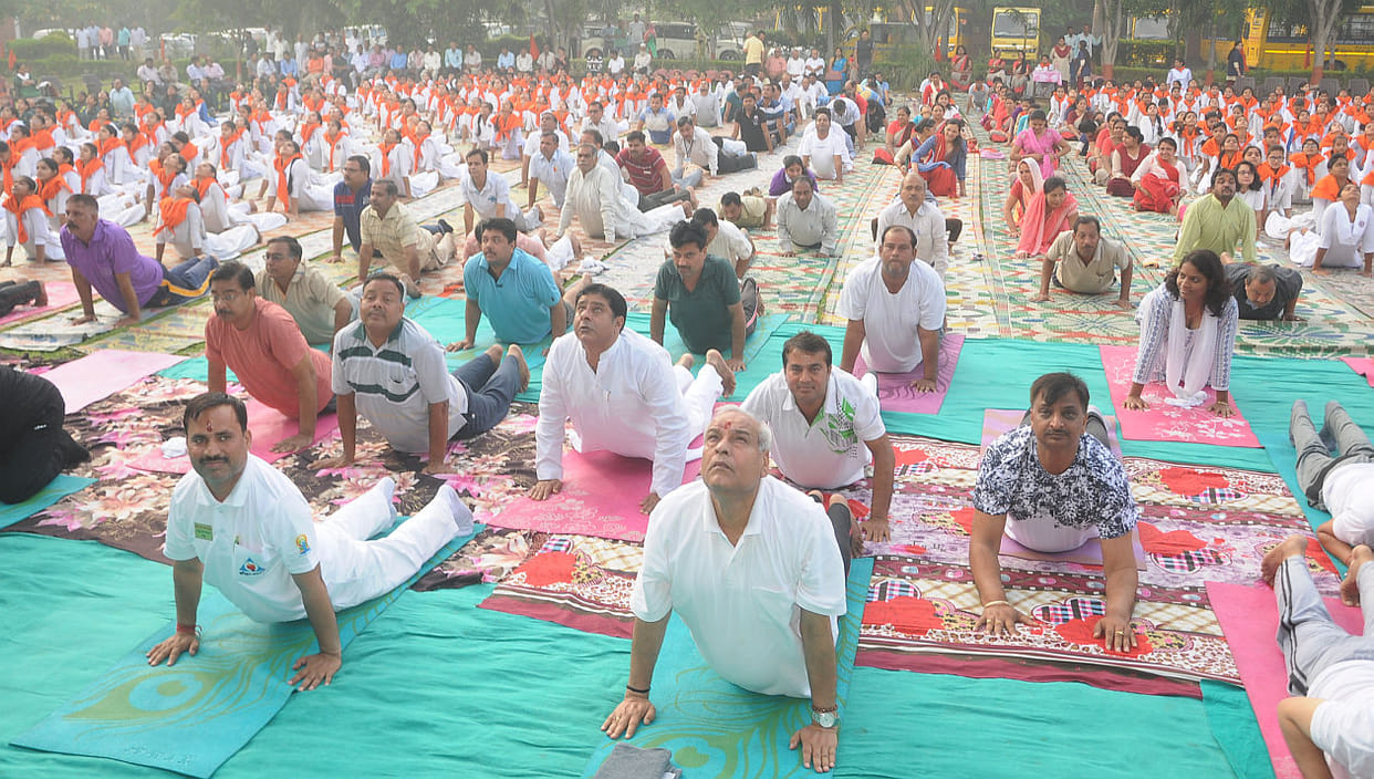 Yogi Nagar on Yoga Day