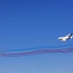 paris air show, a place of planes and flying cars