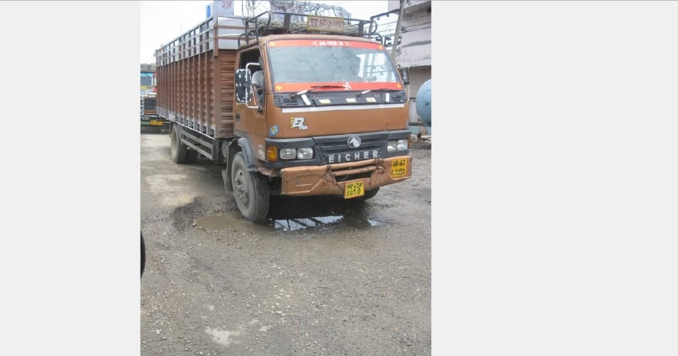 28 km jam between two states, Sonipat news