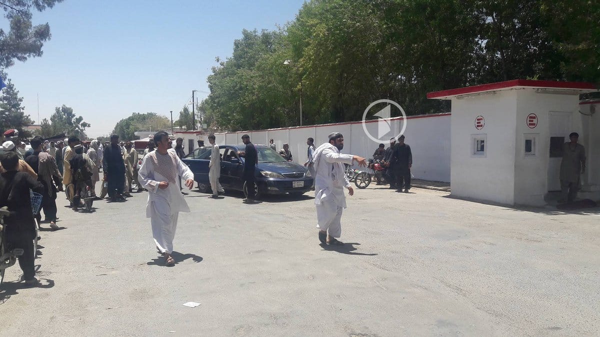 car bomb blast in Lashkargah, capital of Helmand in afganistan