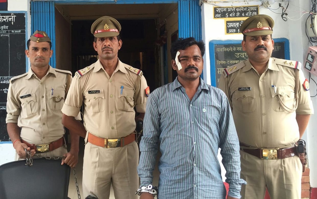 मूक बधिर को गोली मारने वाला गया जेल
