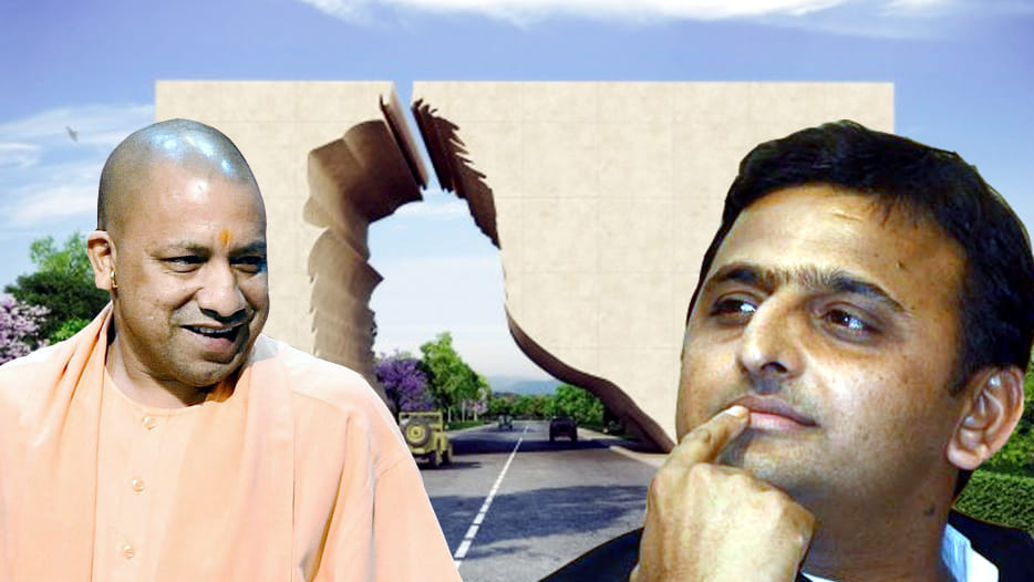 akhileshs dream project will be inaugurated by cm yogi