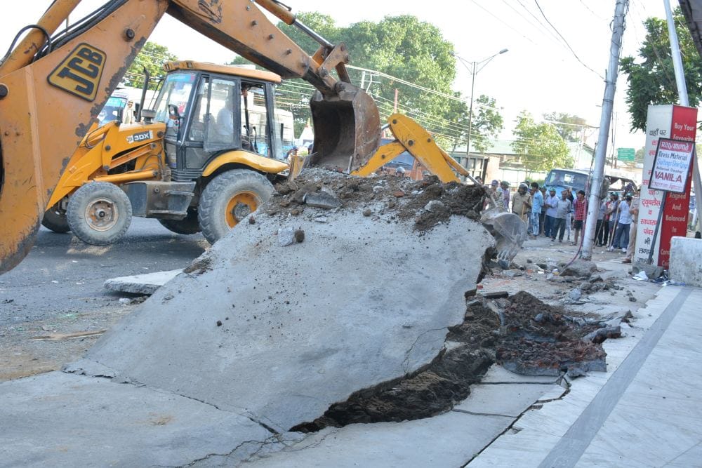 officials vacate land from 46 encroachers