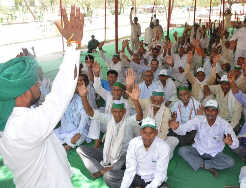 किसानों से बेरुखी बर्दाश्त नहीं किया जाएग