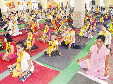 Yoga to be healthy