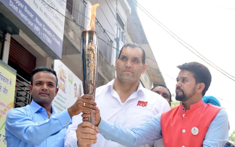 The Great Khali Angry on Himachal Goveronment.