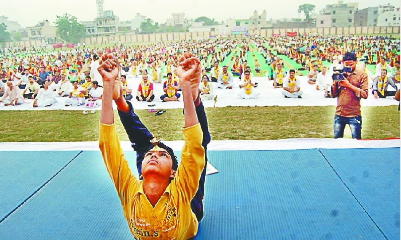 Thousands of people have done yoga