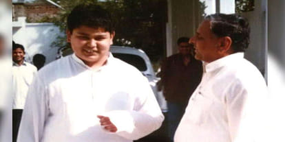 mulayam singh sons prateek yadav attained fitness with yoga and weight training