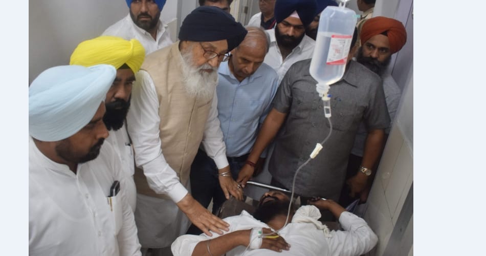 Punjab Assembly session, injured mla admitted to hospital