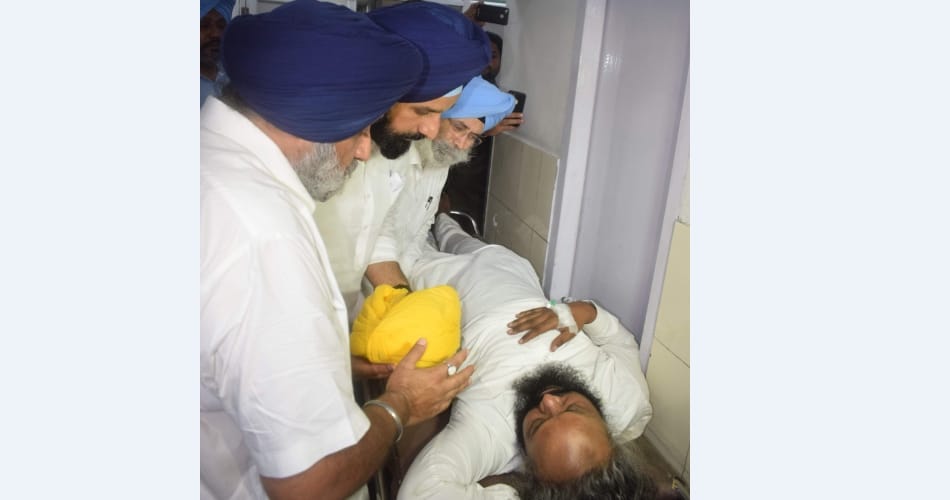 Punjab Assembly session, injured mla admitted to hospital