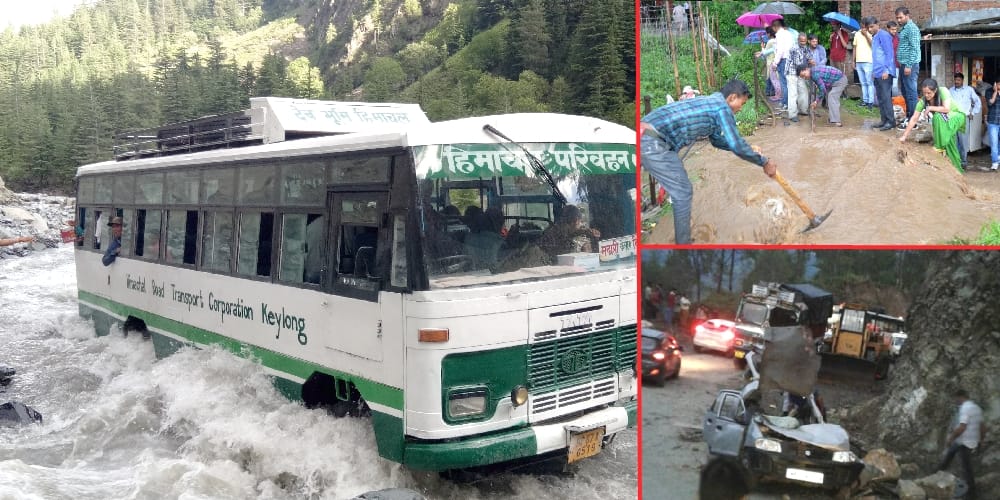 Heavy Rainfall in Himachal Before Monsoon.