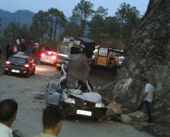Heavy Rainfall in Himachal Before Monsoon.