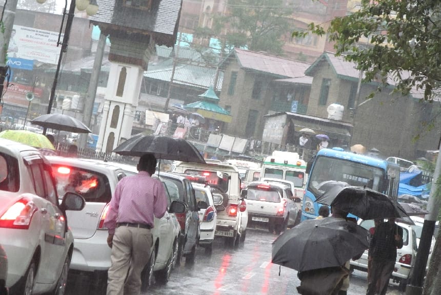 Monsoon forecast for Himachal.