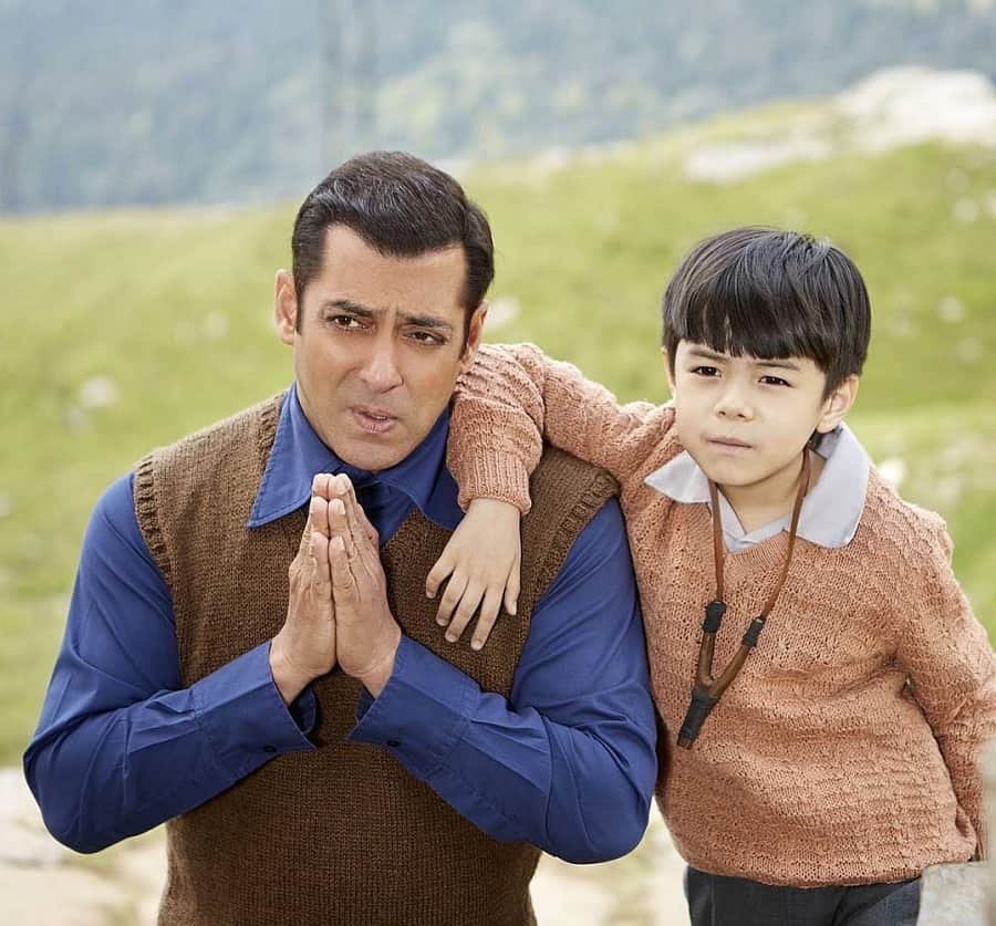 salman khan makes complete enjoyment with tubelight kid matin ray tangu