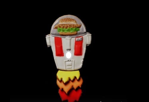 this famos chicken sandwich is going to be launched in space soon 