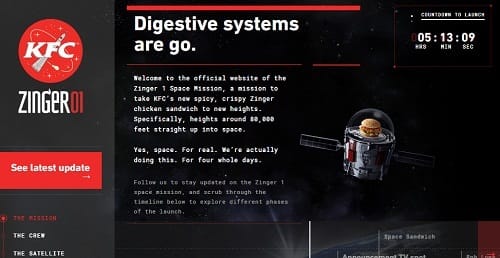 this famos chicken sandwich is going to be launched in space soon 