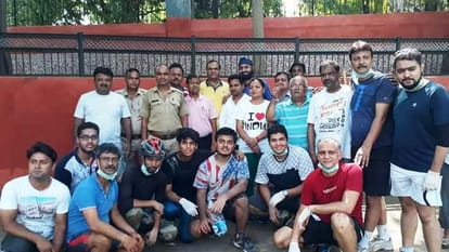Unique celebration of selection in IIT, shining whole road