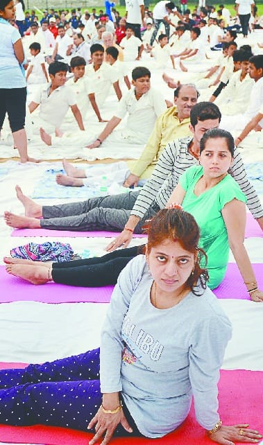 international yog divas flow yog ganga